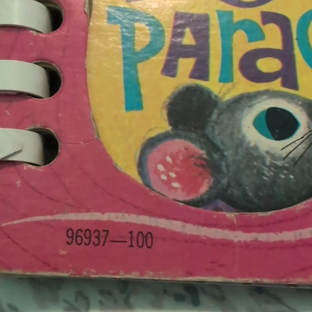 Vintage MCM‎ 60s Antique The Big Parade Hardcover Kids Book